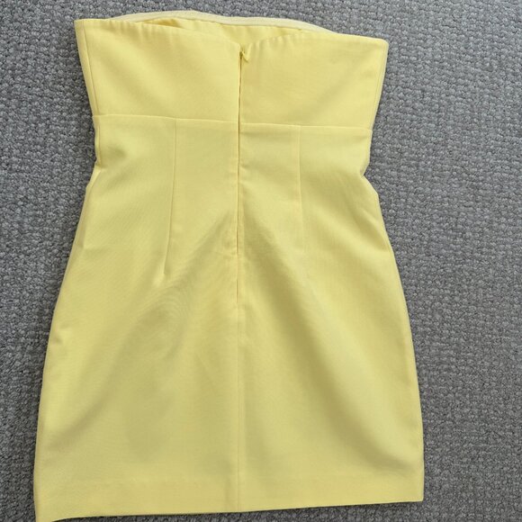 Lovers + Friends Renn Mini Dress in Baby Yellow - Picture 5 of 6